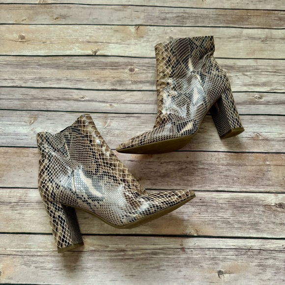 Marc Fisher | Snake Print Boot - Picture 1 of 5